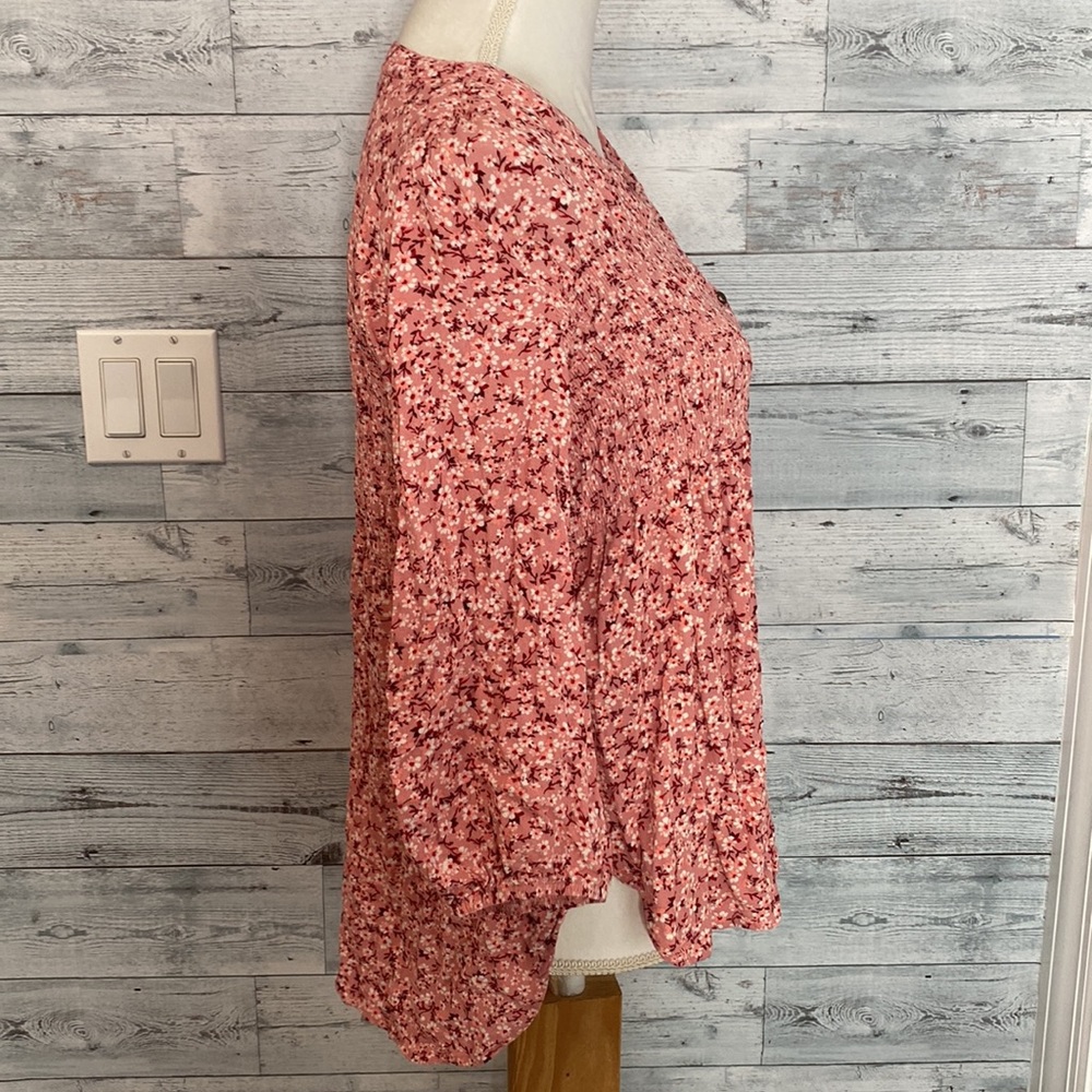KNOX ROSE PINK FLORAL TOP - Picture 7 of 11